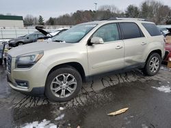 Salvage cars for sale at Assonet, MA auction: 2015 GMC Acadia SLT-1