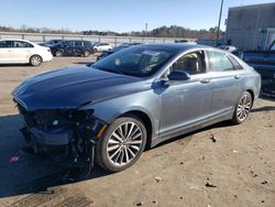 Salvage cars for sale at Fredericksburg, VA auction: 2019 Lincoln MKZ Reserve I