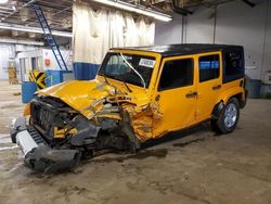 Jeep salvage cars for sale: 2012 Jeep Wrangler Unlimited Sahara