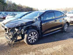 Salvage cars for sale from Copart Lyman, ME: 2022 Toyota Corolla LE