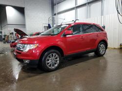 Salvage cars for sale at Ham Lake, MN auction: 2010 Ford Edge Limited