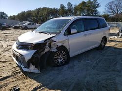 Salvage cars for sale from Copart Seaford, DE: 2018 Toyota Sienna XLE