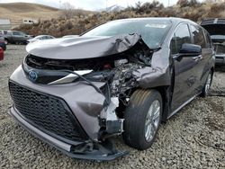 Salvage cars for sale from Copart Reno, NV: 2022 Toyota Sienna XSE