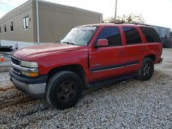 Salvage cars for sale from Copart Ellenwood, GA: 2001 Chevrolet Tahoe C1500