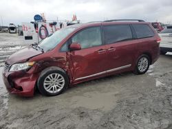 Salvage cars for sale at Cahokia Heights, IL auction: 2013 Toyota Sienna XLE