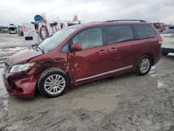 Toyota Sienna XLE salvage cars for sale: 2013 Toyota Sienna XLE