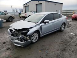 Salvage cars for sale from Copart Airway Heights, WA: 2018 Subaru Impreza Premium Plus