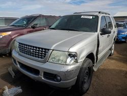 Ford Explorer salvage cars for sale: 2005 Ford Explorer XLT