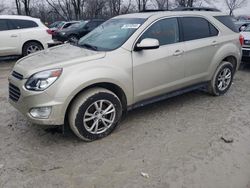 Salvage cars for sale at Cicero, IN auction: 2016 Chevrolet Equinox LT
