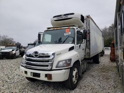 Salvage trucks for sale at West Warren, MA auction: 2015 Hino Hino 338