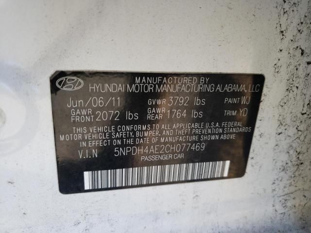 2012 Hyundai Elantra GLS