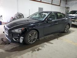 Vehiculos salvage en venta de Copart Lexington, KY: 2023 Infiniti Q50 Luxe