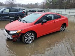 Salvage cars for sale from Copart Shreveport, LA: 2012 Honda Civic SI