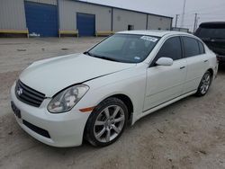 Salvage cars for sale from Copart Haslet, TX: 2006 Infiniti G35