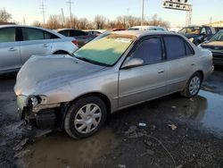 Salvage cars for sale from Copart Columbus, OH: 2002 Toyota Corolla CE