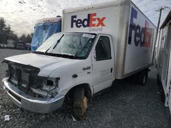 Salvage trucks for sale at Elmsdale, NS auction: 2016 Ford Econoline E450 Super Duty Cutaway Van