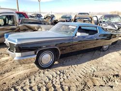Cadillac Deville salvage cars for sale: 1970 Cadillac Deville
