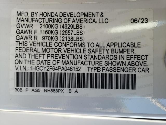 2023 Honda Accord Hybrid EXL