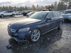 Mercedes-Benz salvage cars for sale: 2017 Mercedes-Benz C 300 4matic