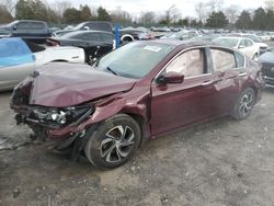 Salvage cars for sale at Madisonville, TN auction: 2017 Honda Accord LX