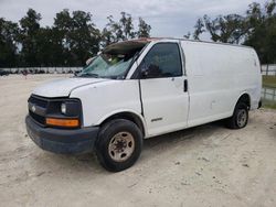Salvage cars for sale from Copart Ocala, FL: 2005 Chevrolet Express G2500