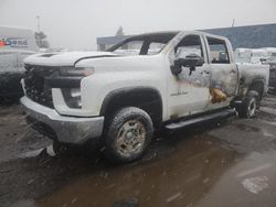 Salvage cars for sale at Woodhaven, MI auction: 2022 Chevrolet Silverado K2500 Heavy Duty