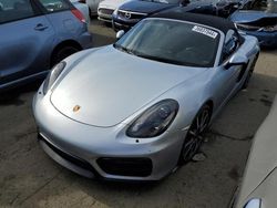 Salvage cars for sale at Martinez, CA auction: 2016 Porsche Boxster S