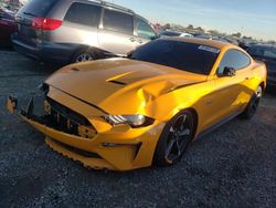 Salvage cars for sale at Sacramento, CA auction: 2022 Ford Mustang GT