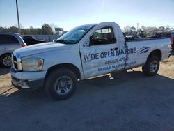 Salvage cars for sale from Copart Newton, AL: 2008 Dodge RAM 1500 ST