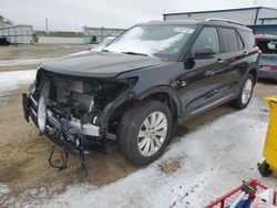 Salvage cars for sale from Copart Mcfarland, WI: 2020 Ford Explorer Limited