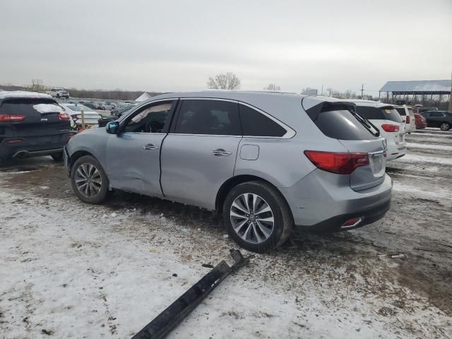 2016 Acura MDX Technology