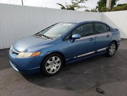 2008 Honda Civic LX en venta en Miami, FL