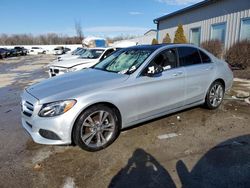 Salvage cars for sale at Louisville, KY auction: 2015 Mercedes-Benz C 300 4matic