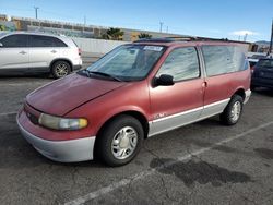 Nissan Quest XE salvage cars for sale: 1997 Nissan Quest XE