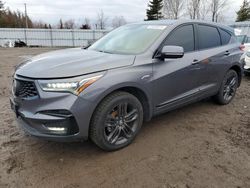 Acura RDX A-Spec salvage cars for sale: 2021 Acura RDX A-Spec