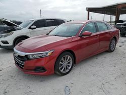 Honda Accord lx Vehiculos salvage en venta: 2021 Honda Accord LX