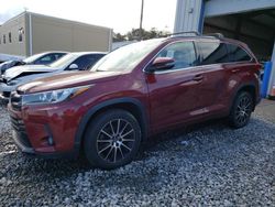 Vehiculos salvage en venta de Copart Ellenwood, GA: 2017 Toyota Highlander SE