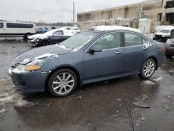 Salvage cars for sale from Copart Fredericksburg, VA: 2007 Acura TSX