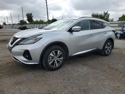 Salvage cars for sale from Copart Miami, FL: 2022 Nissan Murano SV