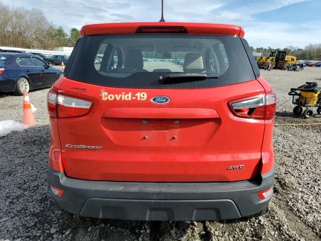 2019 Ford Ecosport S