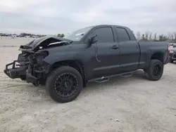 Toyota salvage cars for sale: 2014 Toyota Tundra Double Cab SR/SR5