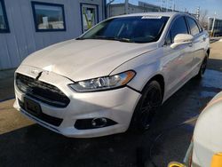 Salvage cars for sale at Pekin, IL auction: 2016 Ford Fusion SE
