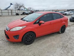 Salvage cars for sale from Copart Haslet, TX: 2013 Ford Fiesta SE