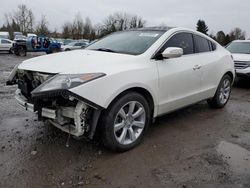 Salvage cars for sale at Portland, OR auction: 2010 Acura ZDX Technology