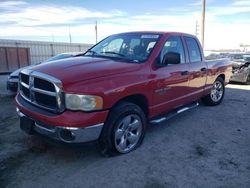 Salvage cars for sale at Temple, TX auction: 2004 Dodge RAM 1500 ST