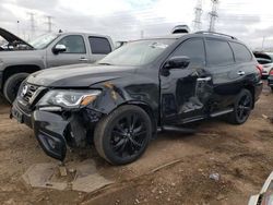 Nissan salvage cars for sale: 2018 Nissan Pathfinder S