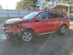 Salvage cars for sale from Copart Austell, GA: 2020 Acura MDX