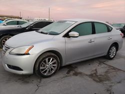Salvage cars for sale at Grand Prairie, TX auction: 2013 Nissan Sentra