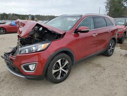 Salvage cars for sale from Copart Harleyville, SC: 2016 KIA Sorento EX