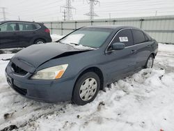 Salvage cars for sale from Copart Elgin, IL: 2004 Honda Accord LX